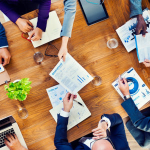 Pessoas em um Coworking