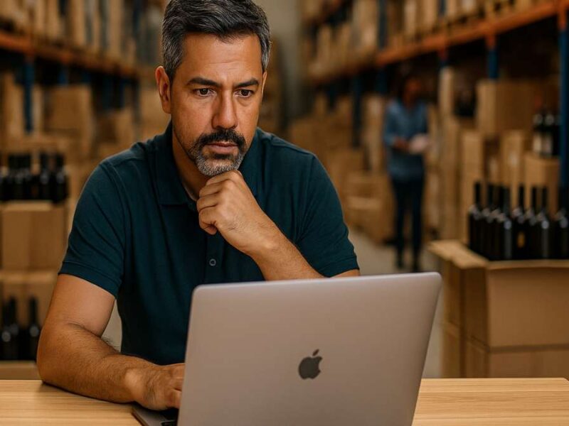 Dono de e-commerce de vinhos