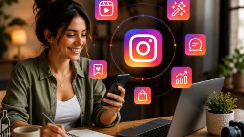principais funcionalidades do Instagram em 2026