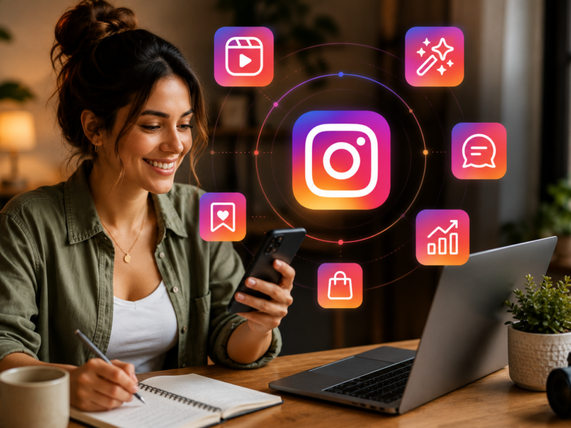 Veja as principais funcionalidades do Instagram em 2026, o que muda para empresas, tendências para marcas e como adaptar sua estratégia de conteúdo.